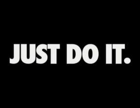 Nike Classic Branding, with the slogan "Just Do It."<br />photo credit: adweek.com