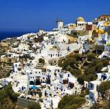 Oia, Santorini, Greece<br />photo credit: Wikipedia