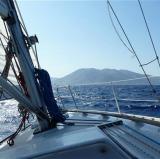 Sailing in the Ionian Sea, Greece<br />photo credit: Nicholas Crane