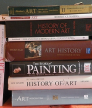 My college Art History book. When I’m stuck, I go there.<br />photo credit: themasterpiececards.com